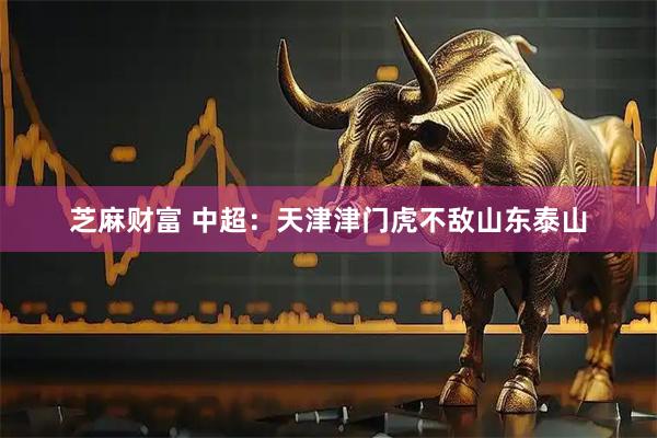 芝麻财富 中超：天津津门虎不敌山东泰山